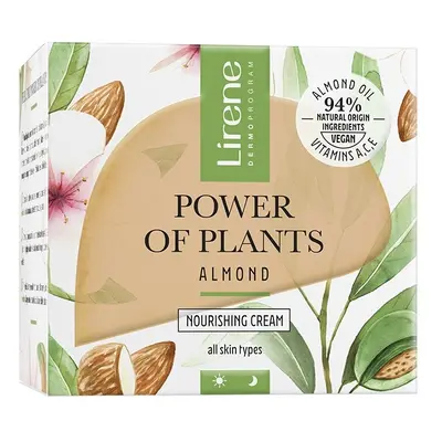 Lirene Power of Plants ALMOND vyživující pleťový krém 50ml