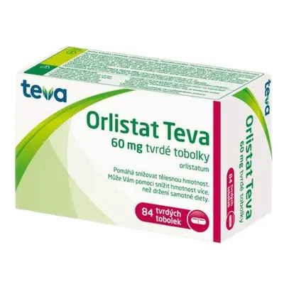 ORLISTAT TEVA 60MG CPS DUR 84 I