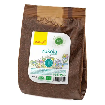 Rukola semínka na klíčení BIO 200g Wolfberry