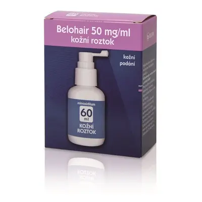 BELOHAIR 50MG/ML kožní podání roztok 1X60ML - balení 2 ks