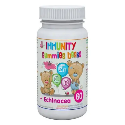 Immunity Gummies bears 60 pektinových bonbónů