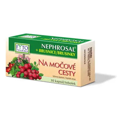 Nephrosal+brusinky na moč.cesty Fytopharma cps.30