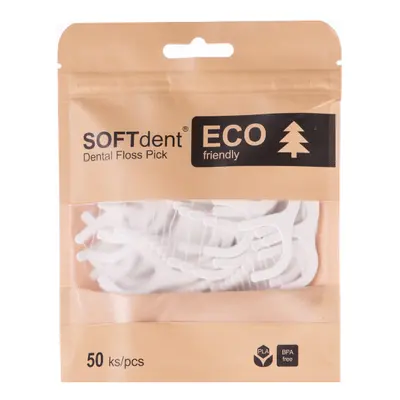 SOFTdent ECO Dentální párátka 50ks