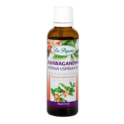 Dr.Popov Kapky bylinné Ashwagandha 50ml