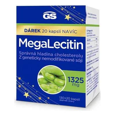 GS MegaLecitin 1325mg cps.130+20 dárek