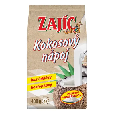 Kokosový nápoj Zajíc sáček 400g DOYPACK