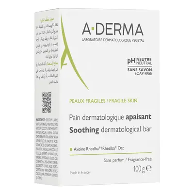 A-DERMA Zklidňující dermatologická kostka 100g