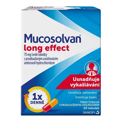 MUCOSOLVAN LONG EFFECT 75MG CPS PRO 20