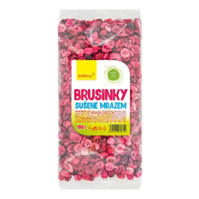 Brusinky lyofilizované 100g Wolfberry