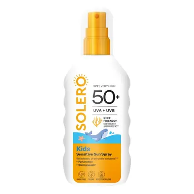 SOLERO Sprej na opalování SENSITIVE DĚTI SPF50+ 200ml