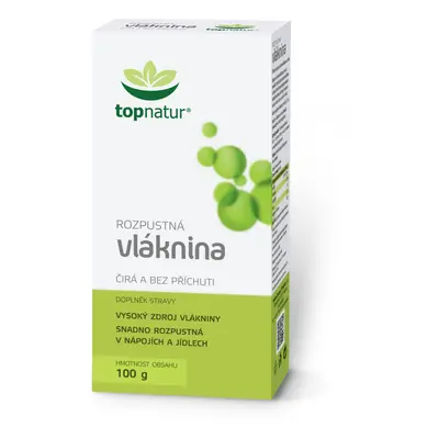 Vláknina rozpustná 100g Topnatur