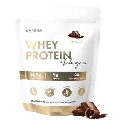 Venira Whey Protein+kolagen čokoláda 1000g