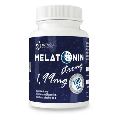 Melatonin strong 1.99mg tbl.100