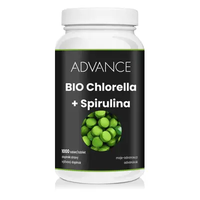 ADVANCE Chlorella + Spirulina BIO tbl.1000