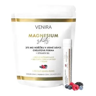 Venira Magnesium shots lesní plody 30x25ml