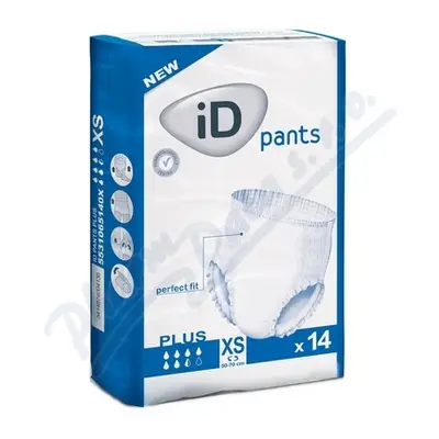 KALHOTKY ABSORPČNÍ ID PANTS X-SMALL - PLUS BOKY 50-70CM,PRODYŠNÉ,1350ML,14KS