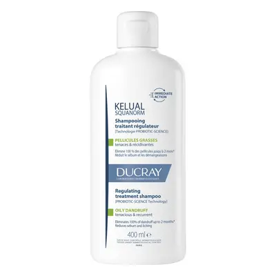 DUCRAY Kelual Squanorm Šampon mastné lupy 400ml