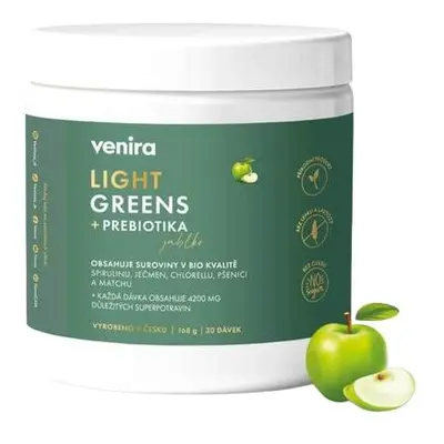 Venira Light greens+prebiotika jablko 168g