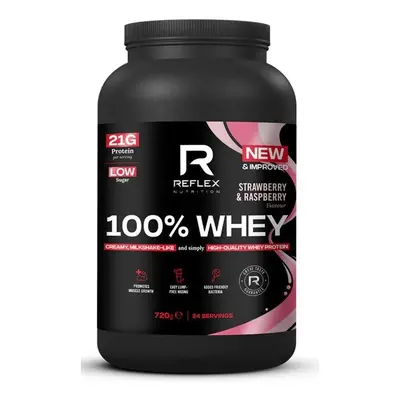 Reflex 100% Whey 720 g strawberry raspberry