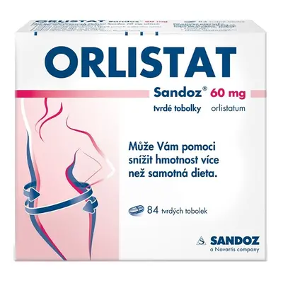 ORLISTAT SANDOZ 60MG CPS DUR 84 I