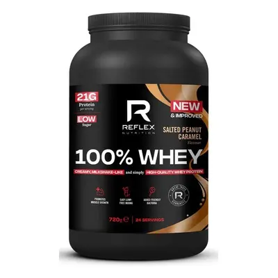 Reflex 100% Whey 720g salted peanut caramel