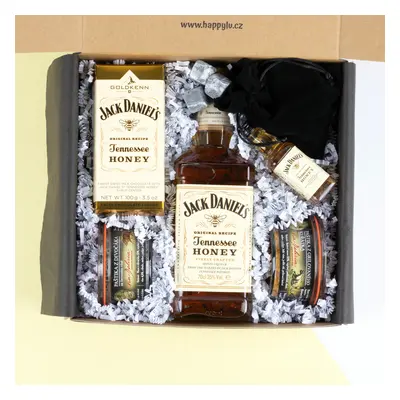 Happylu.cz Krabička pro whiskaře Jack Daniel´s Honey Vyberte si láhev: Jack Daniel's Honey 0,7 l