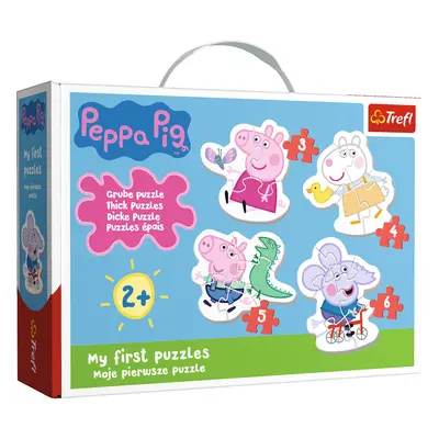 MR Dětské puzzle pro nejmenší - Prasátko Peppa