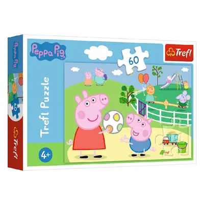 MR Dětské puzzle Prásátko Peppa - 60 dílků