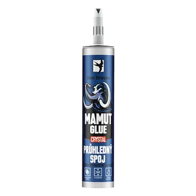 Den Braven Lepidlo Mamut Glue Crystal 290ml, transparentní