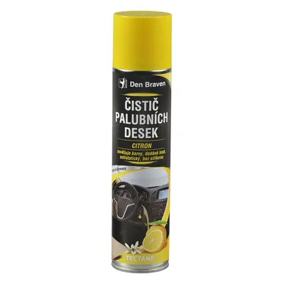 Čistič palubních desek Den Braven 400 ml, citrón