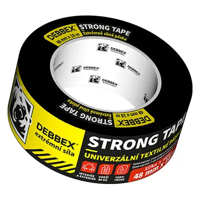 Debbex Extra silná textilní páska, STRONG TAPE