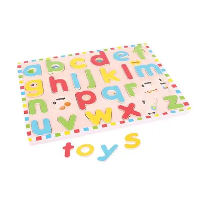 Bigjigs Toys Anglická malá abeceda s obrázky