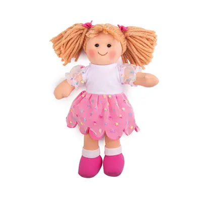 Bigjigs Toys Látková panenka Darcie 28 cm