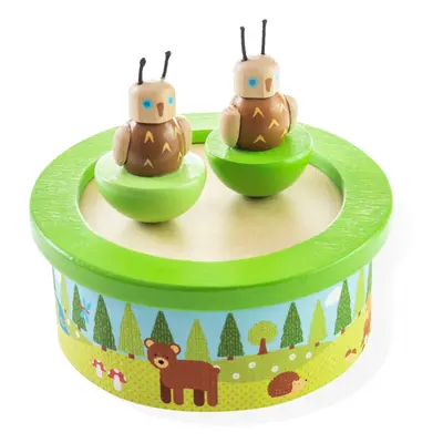 Bigjigs Toys Dřevěná hrací skříňka - Woodland