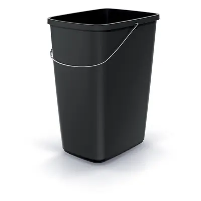 PRO Odpadkový koš COMPACTA Q basic recyklovaný černý, objem 12l