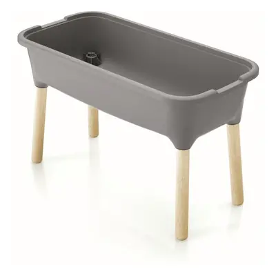 PRO Sadbovač RESPANA PLANTER WOOD HIGH šedý kámen 78cm