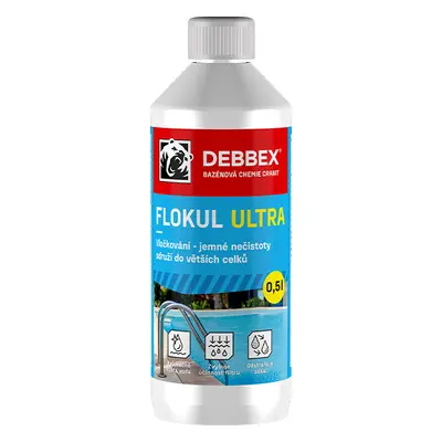 Debbex Bazénová chemie Cranit Flokul ULTRA – vločkování 0,5l