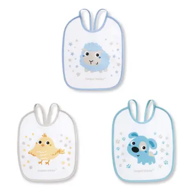 Canpol babies Bryndák froté/PVC BUNNY & COMPANY 3ks