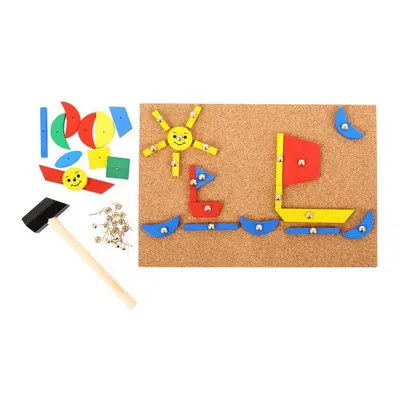 Bigjigs Toys Kreativní zatloukací hra