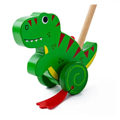 Bigjigs Toys Dřevěný jezdík T-Rex