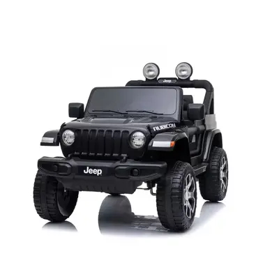 Mamido Elektrické autíčko Jeep Wrangler Rubicon 4x4 černé