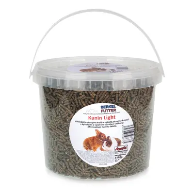 BF granule light pro králíčky, s bylinkama a vysokým obsahem vlákniny kbelík 2,2kg