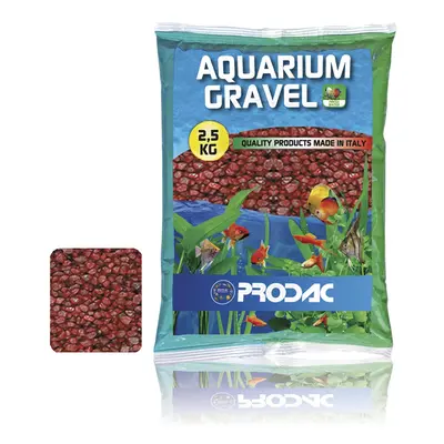 Prodac Quartz red akvarijní písek, 2,5kg - akvaristika