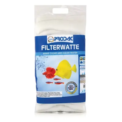 Akvaristika - Nutron Filterwatte hrubé a silné vlákno pro mechanickou filtraci akvária, 250g