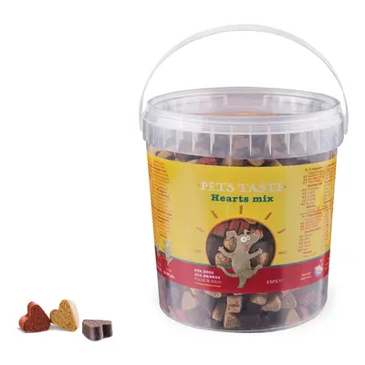 Pets Taste Bucket Hearts Mix, kbelík 450g/6