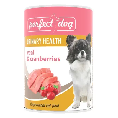 Konzerva Perfect Dog Veal&Cranberries (telecí&brusinky), 400g