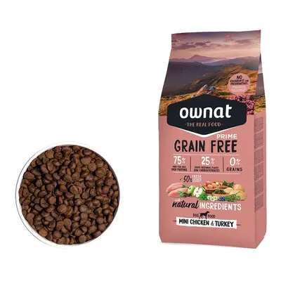 OWNAT GF PRIME DOG Mini Chicken & Turkey 1kg