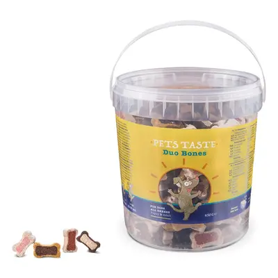 Pets Taste Bucket Duo Bones, kbelík 450g/6