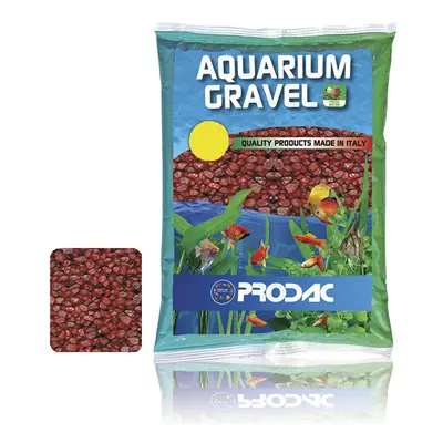 Prodac Quartz red akvarijní písek, 1kg - akvaristika