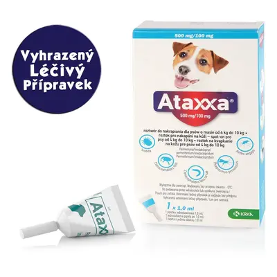 Ataxxa 500 Spot-on Dog M (do 10kg)